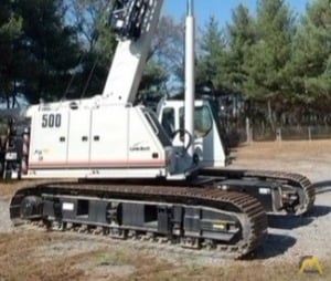 Link-Belt TCC-500 50-ton Telescopic Boom Crawler Crane
