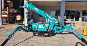 Maeda MC285C-3 2.82-ton Mini Telescopic Boom Crawler Crane