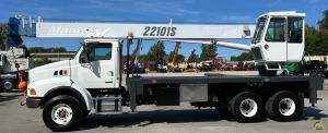 Manitex 22101S Boom Truck Crane 22-TON - GREAT CONDITION