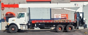 Manitex 30102WL 30-Ton Boom Truck Crane on Sterling LT7501