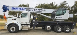 Manitex 40124SHL Boom Truck Crane on Western Star 47X