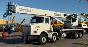 Manitex 50128SHL Boom Truck Crane on Western Star Chassis