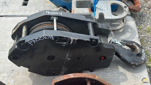 Manitowoc 22 Ton Clevis Hook Block – 2 Sheave, 9/16