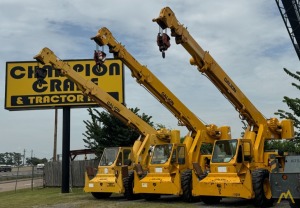 15-ton Galion 150 Down Cab RT Cranes - Multiple Units Available 