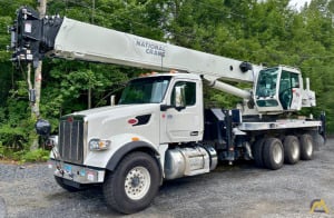 National NTC55L-151 Boom Truck Crane on Peterbilt 567
