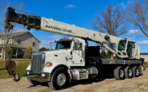 SOLD National Series NBT40 Model NBT40-142 Boom Truck Crane on Peterbilt 365