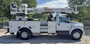 NEW Elliott D47i Digger Derrick Crane on Ford F750