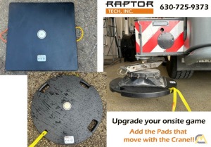 Raptor Tech Magnetic Outrigger Pads