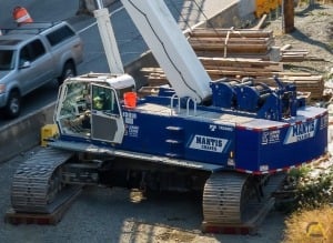 Tadano (Mantis) Telescopic Boom Crawler Crane