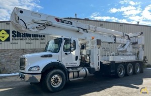 Terex Hi-Ranger TM125 Material Handling Bucket Truck