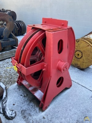 Used Manitowoc Part# 90940 2 Sheave Upper Boom Point Fits Booms 22, 22A & 27