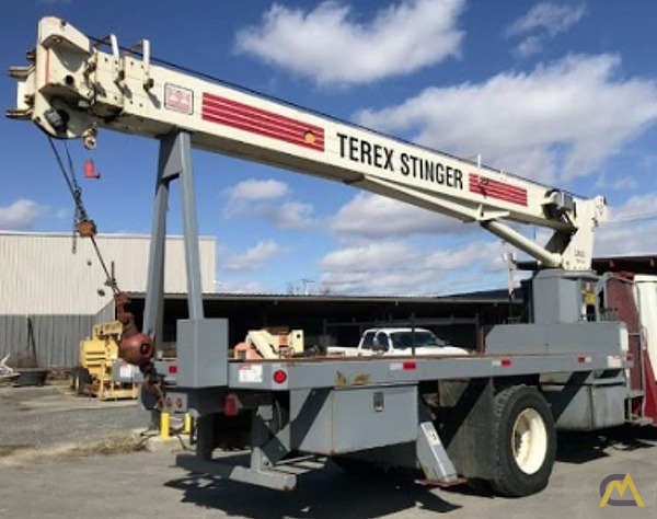 Unmounted Terex TC 2863 14-Ton Boom Truck Crane 0