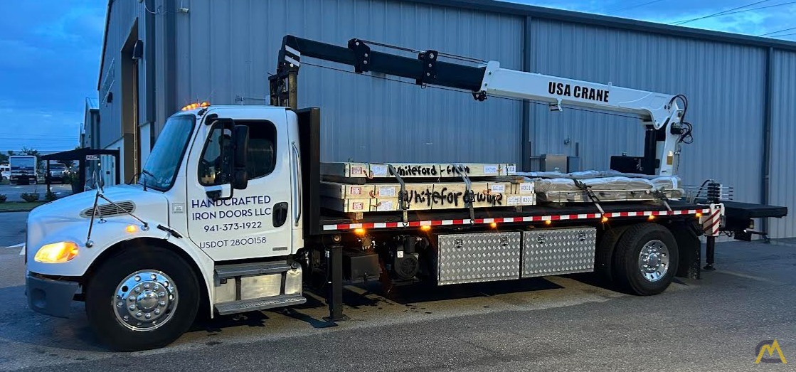 USA Crane BT1142 Boom Truck Crane on Freightliner M2 106 0