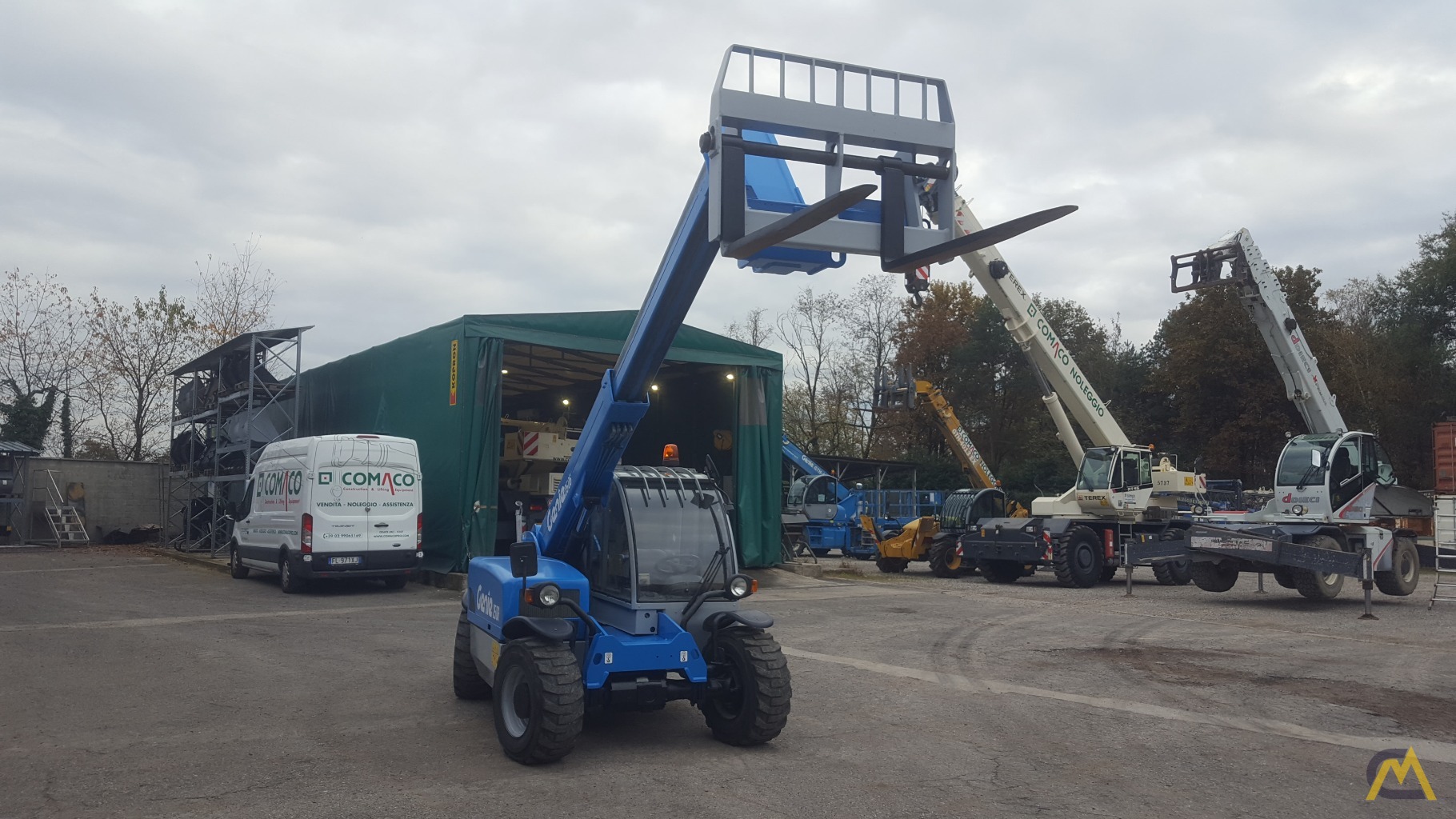 Used 2008 Genie GTH-2506 Telehandler 2