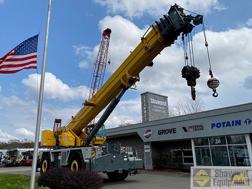 Used 2008 Grove RT9130E 130-Ton Rough Terrain Crane 3
