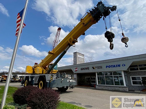 Used 2008 Grove RT9130E 130-Ton Rough Terrain Crane 5