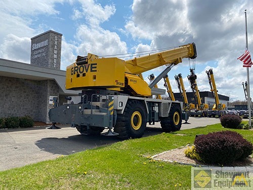 Used 2008 Grove RT9130E 130-Ton Rough Terrain Crane 4