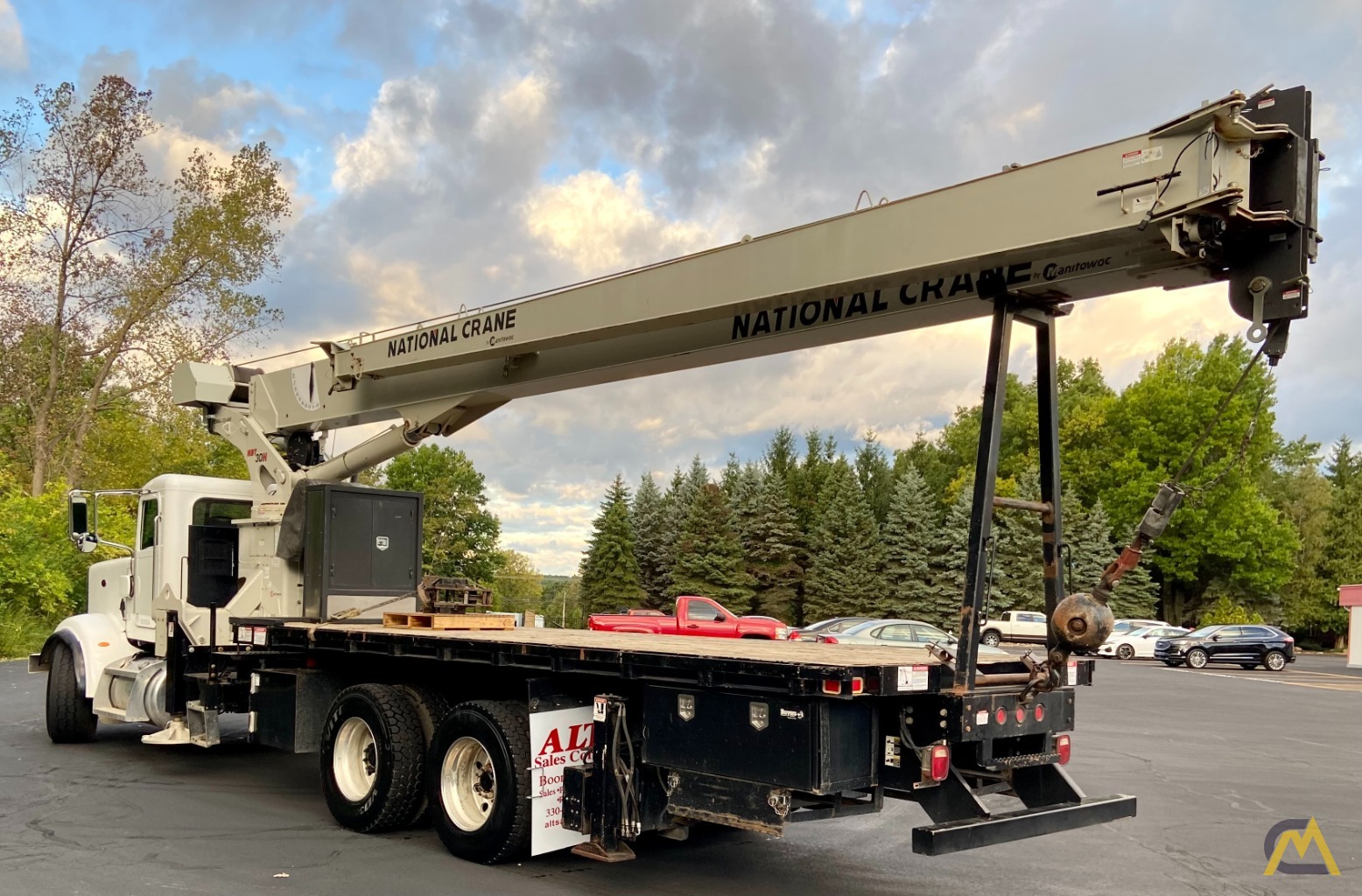 Used 2013 NBT30H110 110-Ton Boom Truck Crane 3