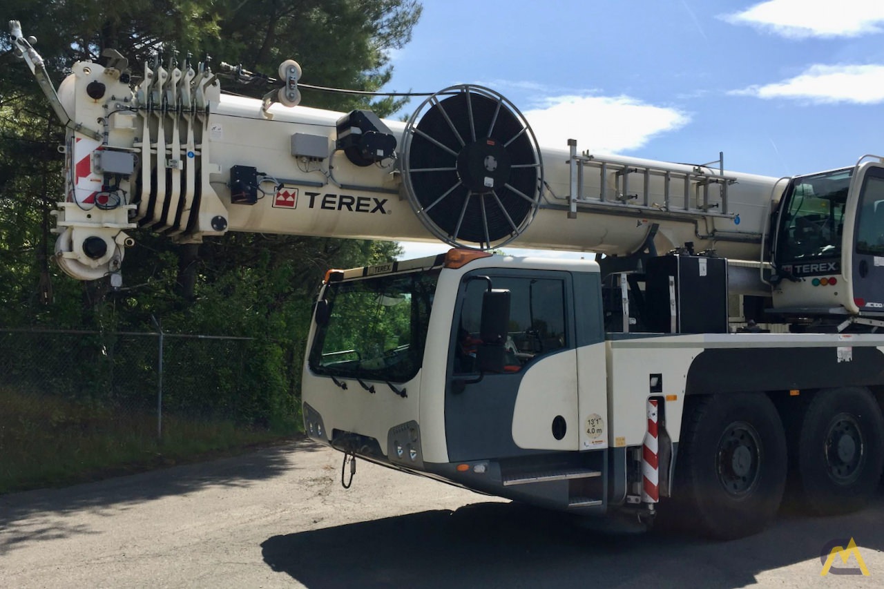 Used 2013 Terex AC 100-4L 120-Ton All Terrain Crane 2