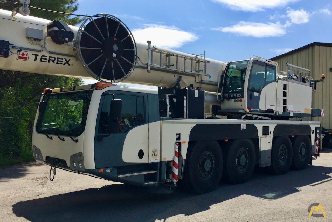 Used 2013 Terex AC 100-4L 120-Ton All Terrain Crane 3