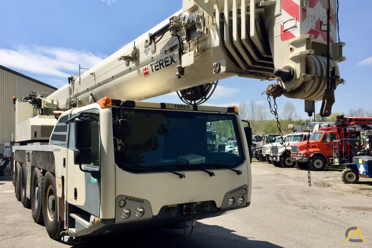 Used 2013 Terex AC 100-4L 120-Ton All Terrain Crane 5
