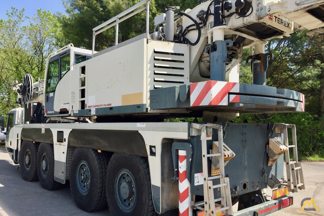 Used 2013 Terex AC 100-4L 120-Ton All Terrain Crane 13