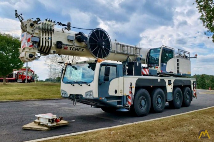Used 2013 Terex AC 100-4L 120-Ton All Terrain Crane 0