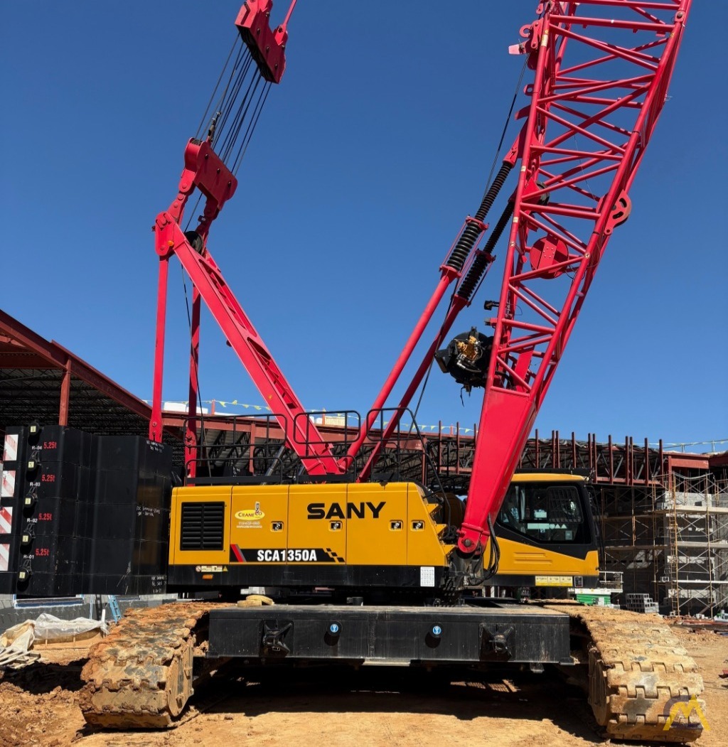 2023 Sany SCA1350A Lattice Boom Crawler Crane 0