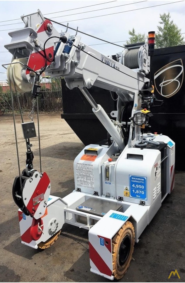 Valla 25 EL 2.45-ton Electric Pick & Carry Crane 8