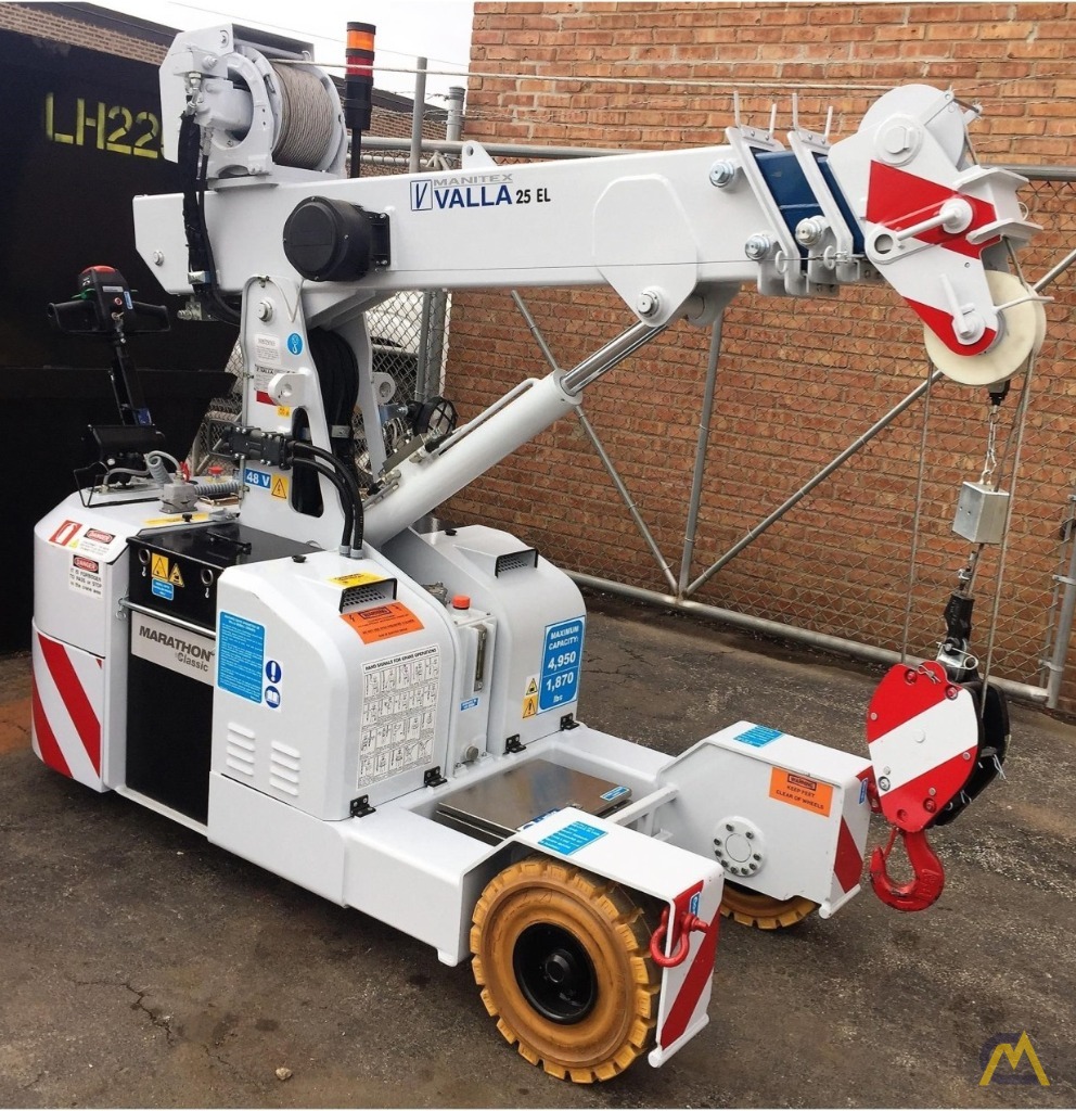 Valla 25 EL 2.45-ton Electric Pick & Carry Crane 7