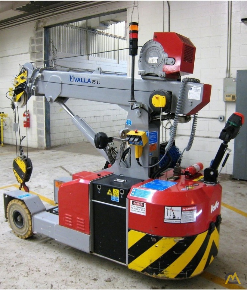 Valla 25 EL 2.45-ton Electric Pick & Carry Crane 9