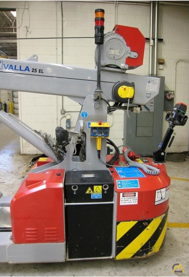 Valla 25 EL 2.45-ton Electric Pick & Carry Crane 6