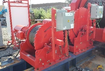 West81 DC25 12.5-Ton Electric VFD Driven PLC Controlled & Adjustable Stiffleg Derrick Crane 5