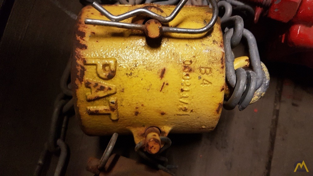 WIKA Hirschmann MCS, PAT, Kruger anti-two block ATB Down-Haul Weight and Chain Assembly 1
