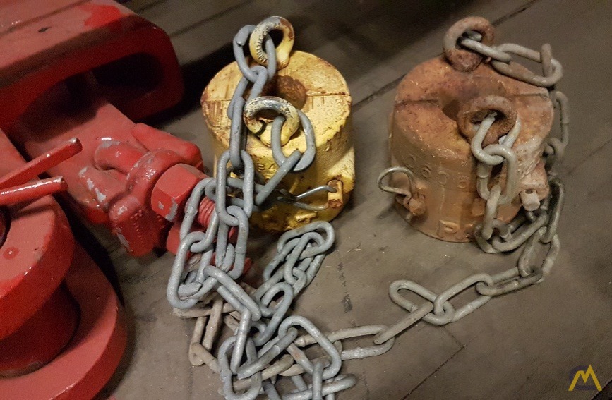 WIKA Hirschmann MCS, PAT, Kruger anti-two block ATB Down-Haul Weight and Chain Assembly 0