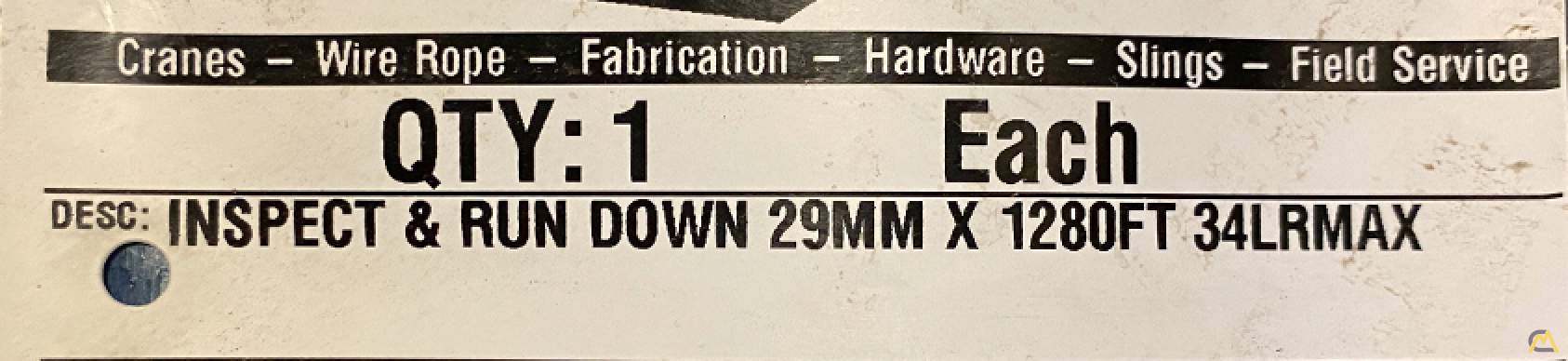 Rotation Resistant Wire Rope - 29mm x 1,280' (34LRMAX) 2