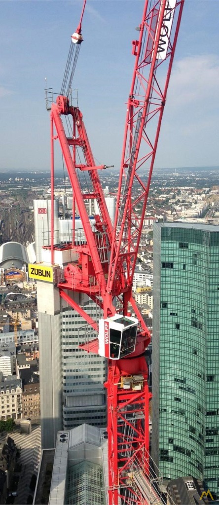 Wolffkran 355B US 30-Ton Luffing Jib Tower Crane 2