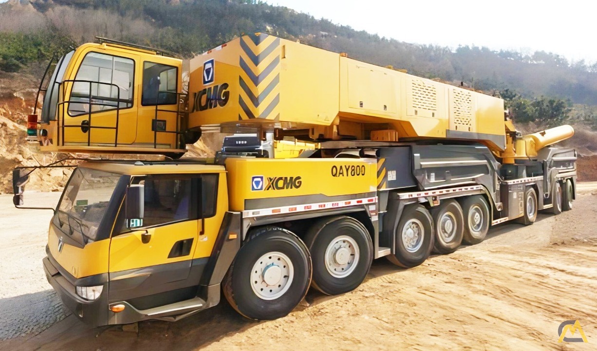 XCMG QAY800 800ton All Terrain Mobile Crane For Sale Hoists & Material