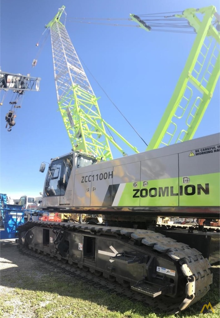 Zoomlion ZCC1100H 110Ton Hydraulic Crawler Crane For Sale & Material Handlers 15561 CraneMarket
