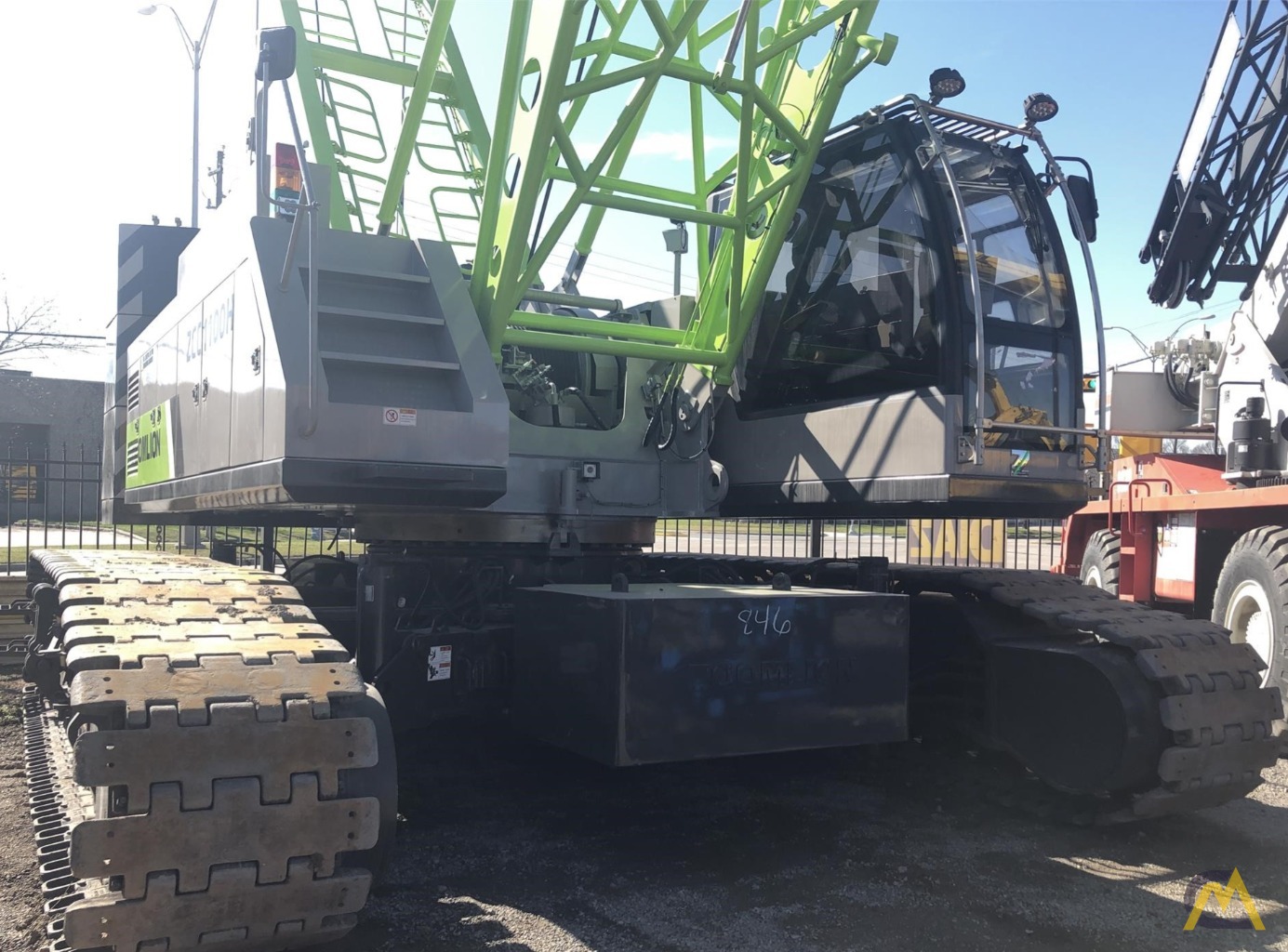 Zoomlion ZCC1100H 110Ton Hydraulic Crawler Crane For Sale & Material Handlers 15561 CraneMarket