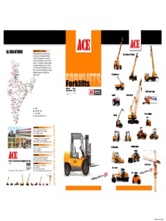 ACE (Action Construction Equipment) AF 50D Specifications