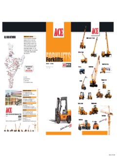 ACE (Action Construction Equipment) AF 15D Specifications