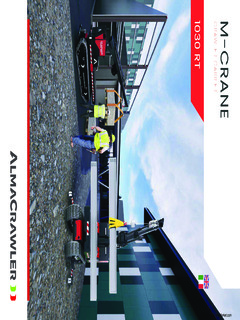 AlmaCrawler M-CRANE 1030 RT Specifications
