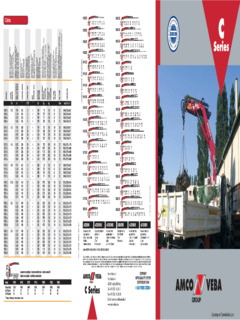 Amco Veba 924C Specifications