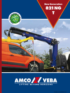 Amco Veba 821NG T/5S Specifications
