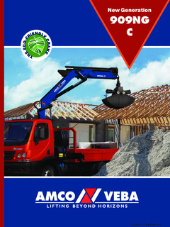 Amco Veba 909NG C/3S Specifications
