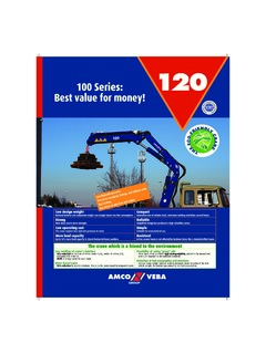 Amco Veba 120/3S Specifications