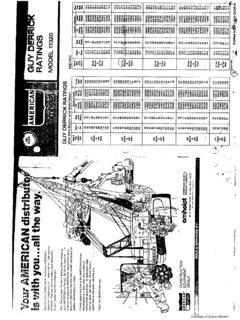 American 11320 Specifications