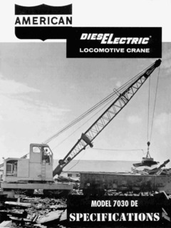 American 7030 DE Specifications