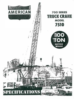 American 7510 Specifications